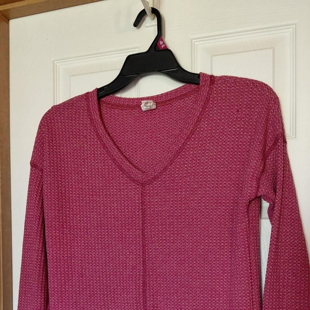 Unbranded Women's Burgundy Shirt